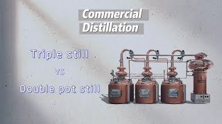 Why is the triple pot still recommended for commercial distillation#distillation #brandy