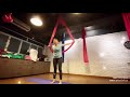 【空中瑜伽 aerial yoga】 蒲小姐的瑜伽之旅 初學者 27 mar 2020