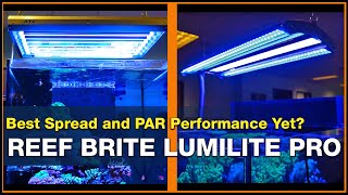 Can Reef Brite LumiLite Pros raise the bar for LED reef tank lighting? Must see testing performance!