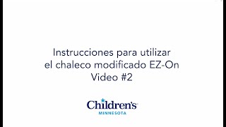 Video de instrucciones: Cómo instalar el chaleco modificado EZ-On en el vehículo