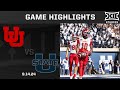 Utah vs. Utah State Game Highlights | 2024 Big 12 Football