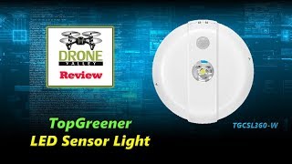 Extra Light Anywhere You Need It - TOPGREENER LED Motion Sensor Light