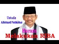 Riba (Bunga Bank) itu haram, oleh Al-Ustadz Drs, Ahmad Sukina.