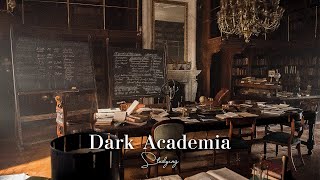 study with the professor in a room full of academics | A dark academia playlist 🕯
