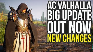 Big Assassin's Creed Valhalla Update Adds Multiple Changes & Fixes (AC Valhalla Update)