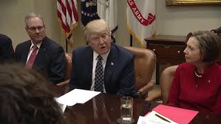 Remarks: Donald Trump Listening Session with CEOs of Small Banks - March 9, 2017