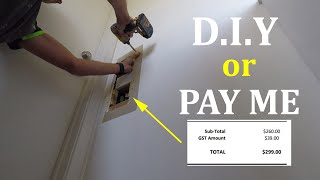 Drywall Repair - How much I Charge (full breakdown)