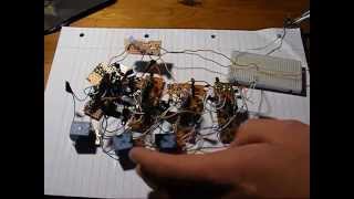 transistor computer, 4 bit binary