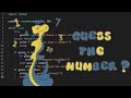 How to make a number guessing game with  Python