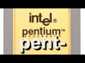 why is there a pentium 60 and 66mhz byte size nostalgia nerd