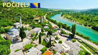 Počitelj Bosnia and Herzegovina 4K |Walking Tour 2024.