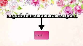 1/2 วิชานาฏศิลป์ ชั้นประถมศึกษาปีที่ 6