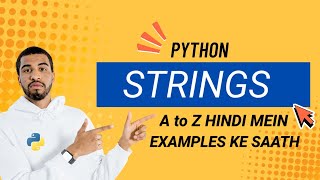 I Didn't Know Python Strings Until I Tried This (Hindi Tutorial)