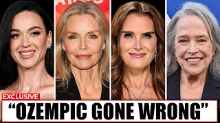 SHOCKING Celebrity OZEMPIC Face Transformations of 2025 That Backfired