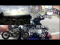 Ride duo Yamaha R25 and QJ-MOTOR SRK250R | Benda NAPOLEONBOB 250 Review