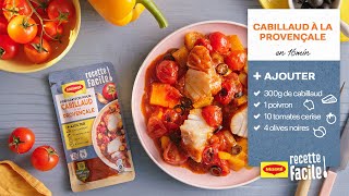 MAGGI® Recette Facile! - Cabillaud à la provençale