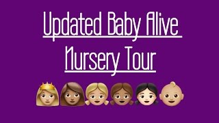 baby alive nursery tour