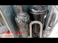 how to trace split ac outdoor unit minor leakage