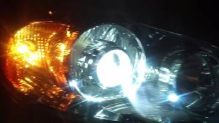 03-08 Toyota Corolla Headlight Retrofit Overview: Zone Tech MINI H1 Bi-Xenon Kit