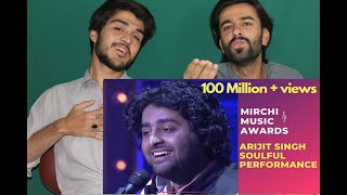 AFGHAN REACT TO |Arijit Singh with his soulful performance | 6th Royal Stag Mirchi Music Awards |