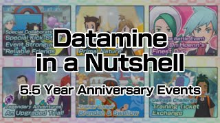 [Pokemon Masters EX] DATAMINE IN A NUTSHELL (5.5 Year Anniversary Events)