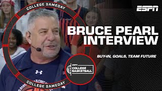 Bruce Pearl on team buy-in, goals and team ceiling 🙌 | College GameDay