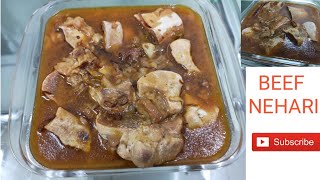 টিপস সহ গরুর পায়া/ নিহারি রেসিপি ।/   BEEF NIHARI Recipe. Yesmin Cooking.