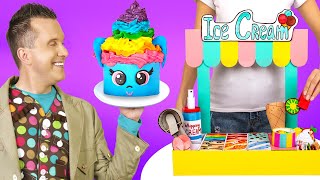 DIY Ice Cream Shop🍦EASY & FUN DIY Games From Cardboard and Paper by Imagine PlayWorld