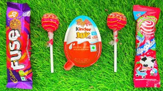 Satisfying video Asmr lollipops candy unboxing video Asmr opening video and chocolate gummy candy