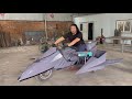 SUB) DIY A Jet-Style Water Fight Motorcycle【手工耿Handy Geng】