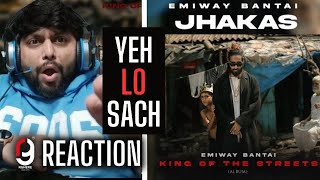 Emiway Bantai - Jhakas [Official Audio] | Prod by Liogans | KING OF THE STREETS | REACTION BY RG