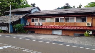 阿賀町にある本陣旅館の廃墟 その①