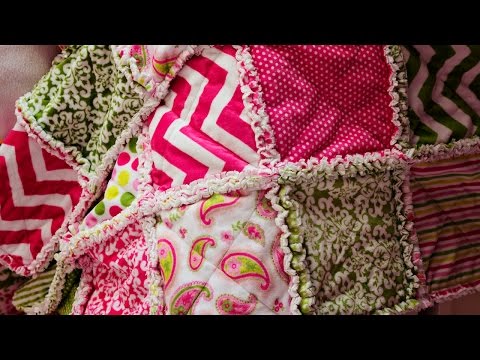 How to make a rag quilt (Sewing tutorial for beginners) How to make a rag quilt (Sewing tutorial for beginners)