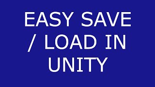 EASY SAVING AND LOADING IN UNITY! (Unity PlayerPrefs Tutorial)
