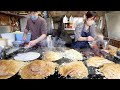 驚愕の爆量焼きそばが凄すぎる激シブ鉄板お好み食堂丨Japanese Street Food