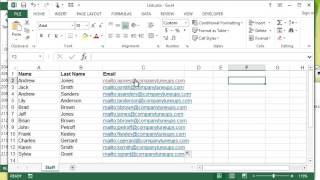 Microsoft Excel - HYPERLINK Function with Example