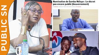 Nomination de Samba Ndiaye: Adf révèle «Y'a un manque de sincérité dans le duo Diomaye et Sonko»