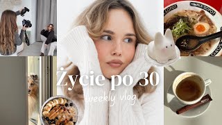 VLOG | Introwertyczka vs strefa komfortu 🙈🤭 najlepszy ramen 🍜, przepis na owsiankę, cozy dni