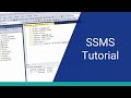 SSMS Tutorial (SQL Server Management Studio) - Feature Demonstration