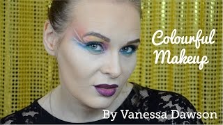 Colourful Makeup Tutorial | Vanessa Dawson