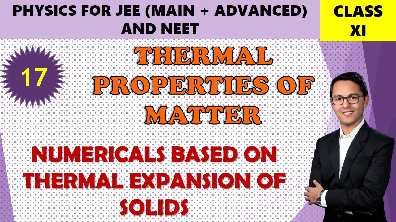 17 NUMERICALS BASED ON THERMAL EXPANSION OF SOLIDS - YouTube