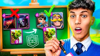 DEI AULAS PARTICULAR PARA UM INSCRITO ALÉATORIO E... CLASH ROYALE! 👨‍🏫