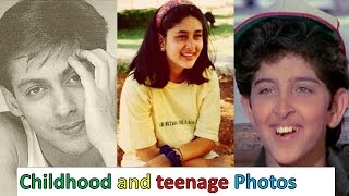 Bollywood Celebrities Rare Childhood and teenage Photos👍