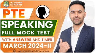 Pte Speaking Mock Test With Answers March 2025 La Language Academy Pte