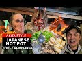 Japanese Nabe Hot Pot w/ Rice Dumplings | Akita Dining Experience