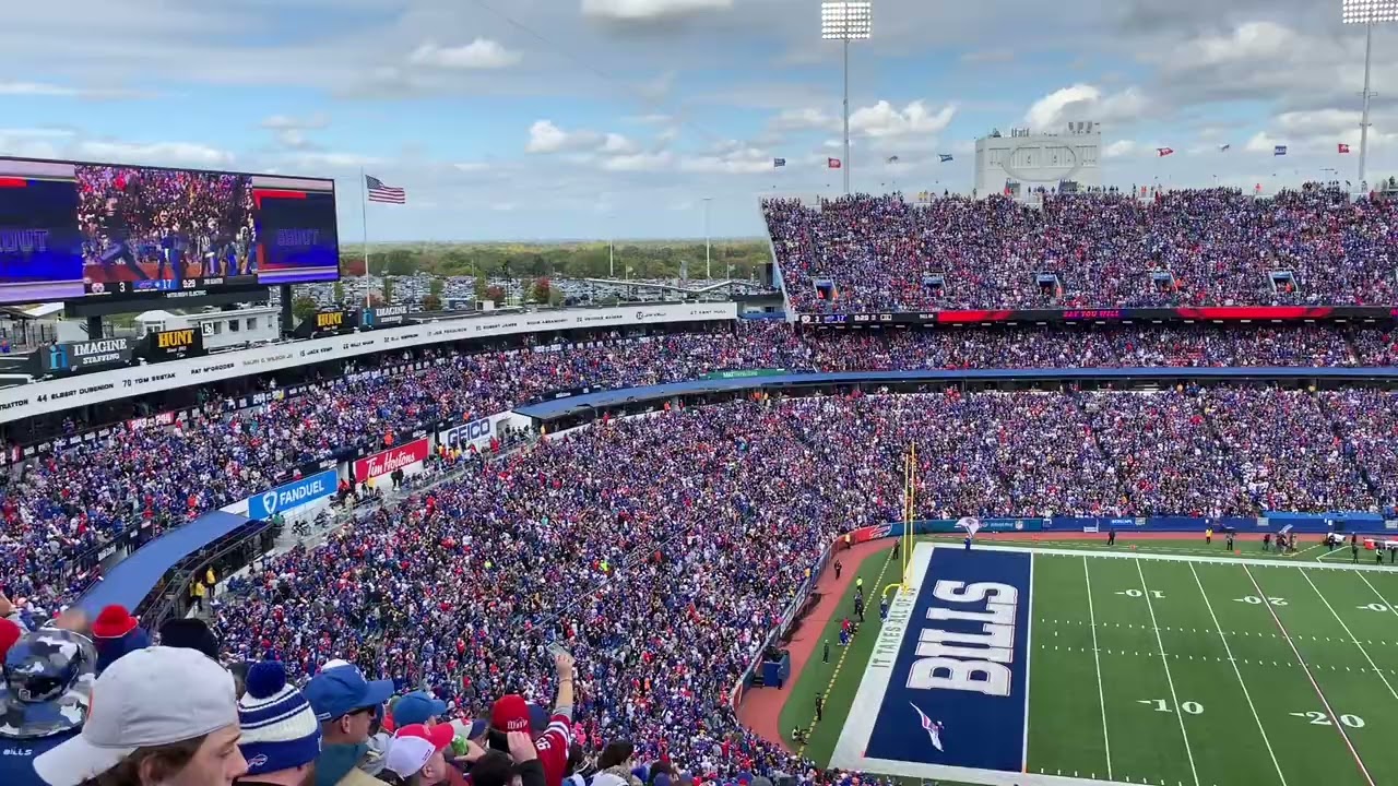 Buffalo Bills Second Touchdown/Shout Song/Kickoff 10/9/2022 - YouTube