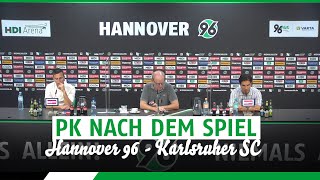 PK nach dem Spiel | Hannover 96 - Karlsruher SC