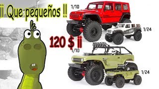 Review del SCX24 El crawler mas pequeño de Axial.