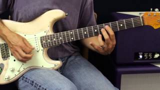 Rock and Roll Hoochie Coo by Rick Derringer - Guitar Lesson