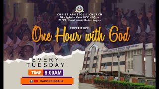 C.A.C OKE IGBALA KETU DCC | ONE HOUR WITH GOD | OCTOBER 29TH, 2024.